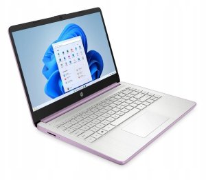 Dotykowy laptop HP 14-dq0804ds / A9ET6UA / Intel N4120 / 4GB / 64GB eMMC / HD / Dotyk / Win 11 / Fioletowy 7