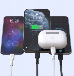 Kabel USB Dudao USB-C - USB-C 1.2 m Czarny (6976625335008) 7