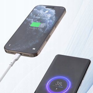 Kabel USB Dudao USB-C - USB-C 2 m Biały (6976625335015) 2