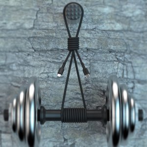 Kabel Dudao L9X 30W USB-C - Lightning 1m - czarny 5