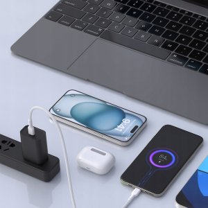 Kabel USB Dudao USB-C - USB-C 1.2 m Biały (6976625334995) 4