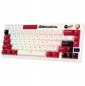 ROYAL KLUDGE RK M65 Famicom Gaming Keyboard Beige switch 2
