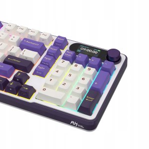 ROYAL KLUDGE RK-S98 Blackberry Mousse Gaming Keyboard Brown switch 5