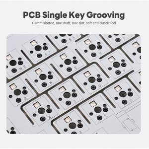 ROYAL KLUDGE R75 Blackberry Mousse Gaming Keyboard K silver switch 5