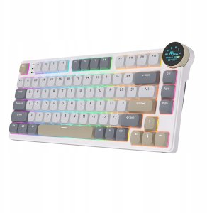 ROYAL KLUDGE RK N80 Pearly Dawn Gaming Keyboard Brown switch 2