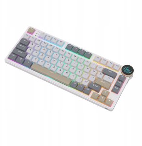 ROYAL KLUDGE RK N80 Pearly Dawn Gaming Keyboard Brown switch 5