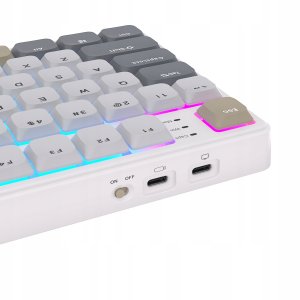 ROYAL KLUDGE RK N80 Pearly Dawn Gaming Keyboard Brown switch 7