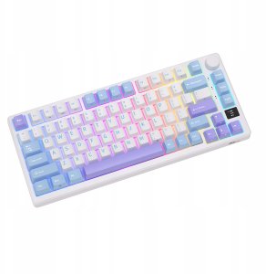 ROYAL KLUDGE RK-M75 Taro Milk Gaming Keyboard Brown switch 4