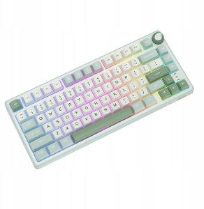 ROYAL KLUDGE R75 Sky Cyan Gaming Keyboard Brown switch 3