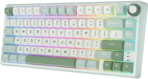 ROYAL KLUDGE R75 Sky Cyan Gaming Keyboard Brown switch 4
