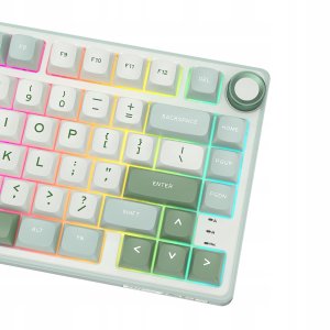 ROYAL KLUDGE R75 Sky Cyan Gaming Keyboard Brown switch 6