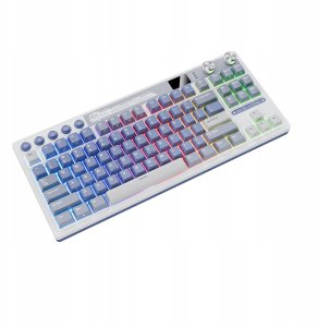 ROYAL KLUDGE RK M87 Ocean Blue Gaming Keyboard Beige switch 5