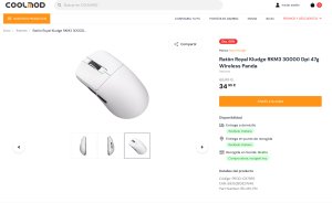 ROYAL KLUDGE M3 Panda Gaming Mouse PAW 39508K 2