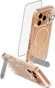 PanzerGlass CARE by Feature Kick 3w1 etui+szkło+lens iPhone 17 Pro 2