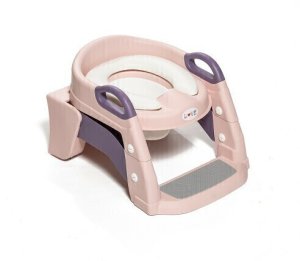Nakładka Na Sedes Z Drabinką Antypoślizgową Dla Dzieci Różowy Nocnik Wc Siedzisko 14
