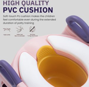 Nakładka Na Sedes Z Drabinką Antypoślizgową Dla Dzieci Różowy Nocnik Wc Siedzisko 7