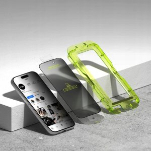 Szkło prywatyzujące Ringke Easy Slide do Apple iPhone 17 Pro Privacy [2 PACK] 4