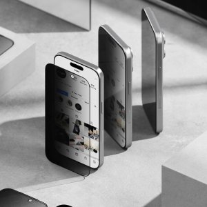 Szkło prywatyzujące Ringke Easy Slide do Apple iPhone 17 Pro Max Privacy [2 PACK] 3