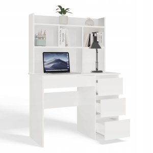 Biurko Białe 98 cm x 51 cm 9