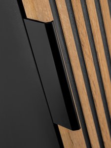 Zestaw meblowy 120cm z blatem, umywalką nablatową Smile, szafką wysoką i lustrem LED 14