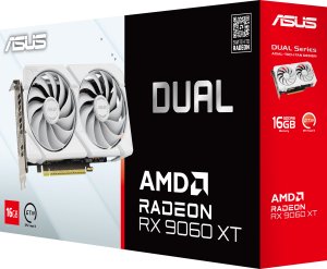 Karta graficzna Asus Dual Radeon RX 9060 XT White 16GB GDDR6 (DUAL-RX9060XT-16G-WHITE) 14
