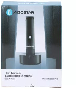 Trymer golarka do włosów zestaw z podstawką 3 ostrzami i grzebieniami 7