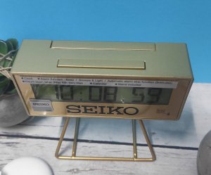 Budzik SEIKO QHL087S . 4