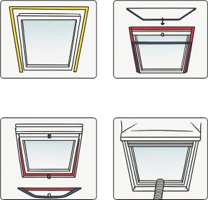 Uszczelka Okienna Do Klimatyzatora (Dachowa) Warmtec AirStop 4