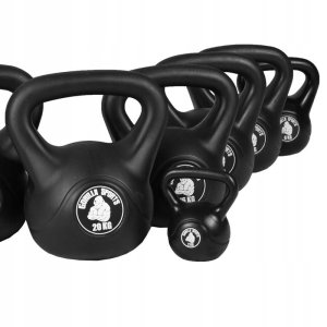 Kettlebell Gorilla Sports bitumiczny 2 kg 4