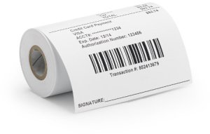 Receipt, Paper, 80mmx250m; Direct Thermal, Z-Select 2000D 60 Receipt, Coated, 25mm Core 2