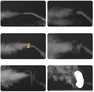 MYJKA PAROWA PAROWNICA CZYŚCIK ODKURZACZ MOP PAROWY DO PODŁOGI OKIEN ZESTAW 13