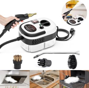 MYJKA PAROWA PAROWNICA CZYŚCIK ODKURZACZ MOP PAROWY DO PODŁOGI OKIEN ZESTAW 8