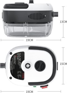 MYJKA PAROWA PAROWNICA CZYŚCIK ODKURZACZ MOP PAROWY DO PODŁOGI OKIEN ZESTAW 10