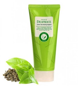 Peeling roślinny z ekstraktem z zielonej herbaty DEOPROCE 170ml 2