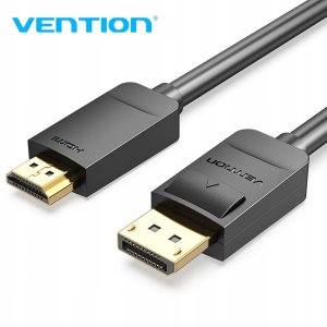 Kabel Vention DisplayPort - HDMI 3m czarny (6922794733350) 10