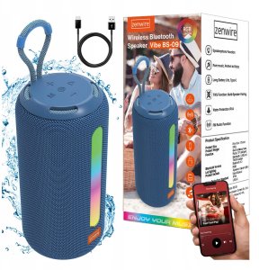 Głośnik Zenwire Vibe BS-09 niebieski (5904507521523) 2