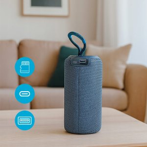 Głośnik Bluetooth Przenośny Bezprzewodowy Radio FM Wieża Boombox MP3 26W Zenwire BS-09 7