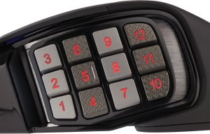 CORSAIR SCIMITAR RGB ELITE MOBA/MMO Pelė žaidimams Juodas RGB LED pašvietimas 18000 DPI Optinė (EU) 5