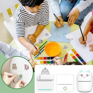 5x PAPIER SAMOPRZYLEPNY DO MINI DRUKARKI NAKLEJKI UNIWERSALNY 5