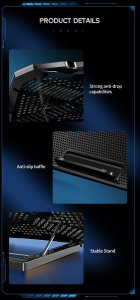 PODSTAWKA PODKŁADKA CHŁODZĄCA POD LAPTOP-A do 16'' 2