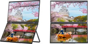 JAPANNEXT 39,6cm JN-DMD-IPS156F Dual-Monitor M-Touch FHD 3