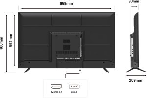 JAPANNEXT 109,2cm JN-IPS430UHD60F 16:9 3x HDMI UHD 11