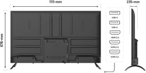 JAPANNEXT 127,0cm JN-IPS500UHD60F 16:9 3x HDMI UHD 6