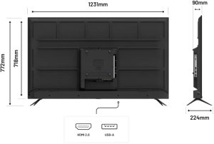 JAPANNEXT 139,7cm JN-IPS550UHD60F 16:9 3x HDMI UHD 12