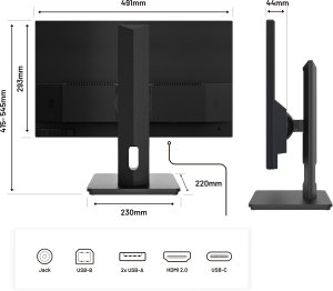JAPANNEXT 54,6cm JN-I215FLFHSP-C65W 16:9 HDMI/USBC FHD 6
