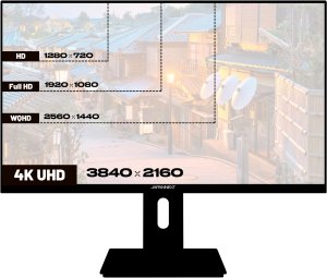 JAPANNEXT 60,5cm JN-IPS2380UHDR-C65W-HSP 16:9 HDMI/DP UHD 5