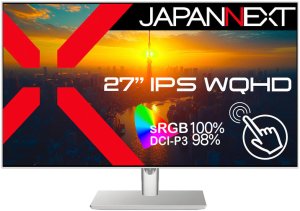 JAPANNEXT 68,6cm JN-IPS27WQHDR-C65W-FLD-T HDMI/DP Touch WQHD 4