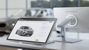 JAPANNEXT 68,6cm JN-IPS27WQHDR-C65W-FLD-T HDMI/DP Touch WQHD 7