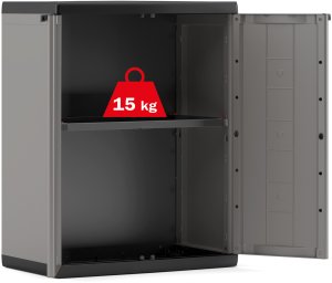 Zestaw szaf gospodarczych KETER/KIS JOLLY SET Dark Grey 2-pak Mała i Duża 4