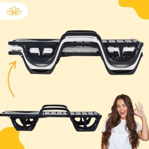 Zestaw 2 leżaków ogrodowych Keter FLORIDA antracyt z poduszkami Bazkar MADERA S-23 5